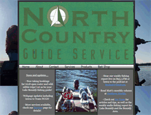 Tablet Screenshot of northcountryguides.com